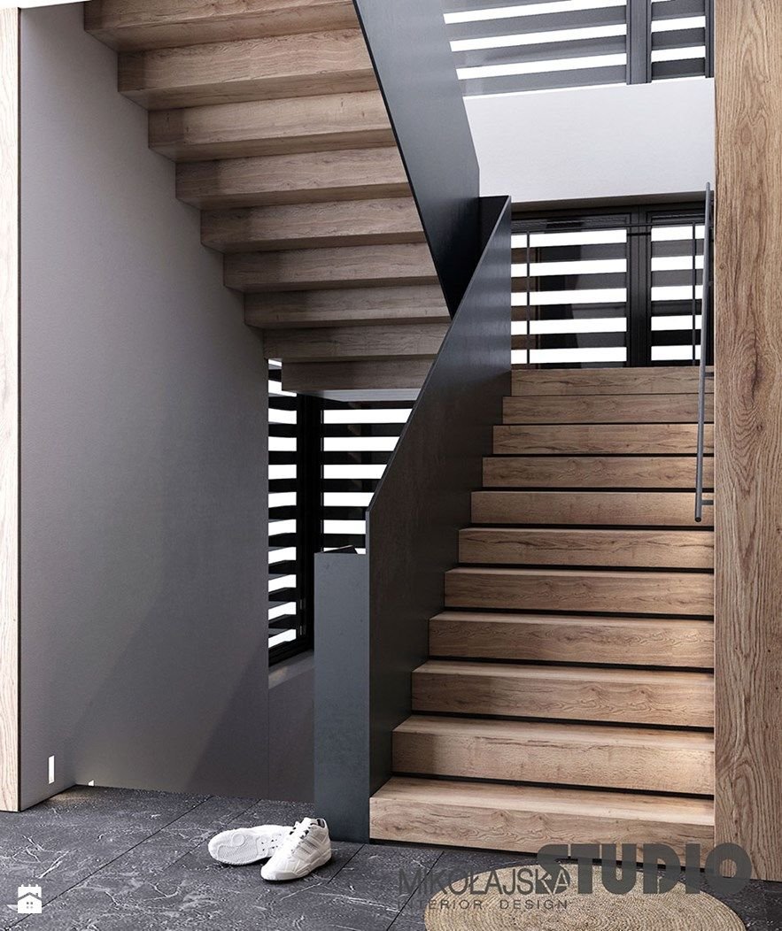 Форма лестниц в частном доме