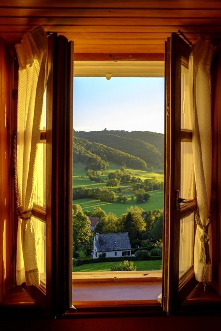 Панорамный вид из окна