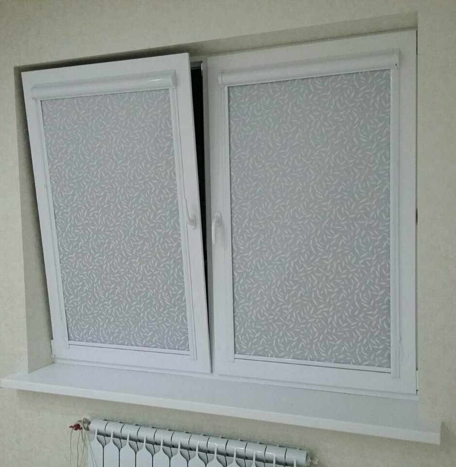 Шторы плиссе на пластиковые окна