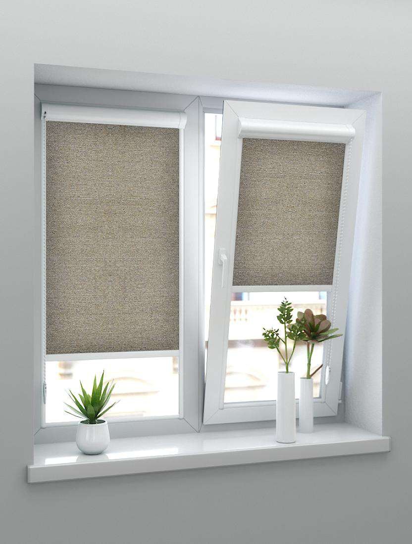 Жалюзи на трехстворчатое окно