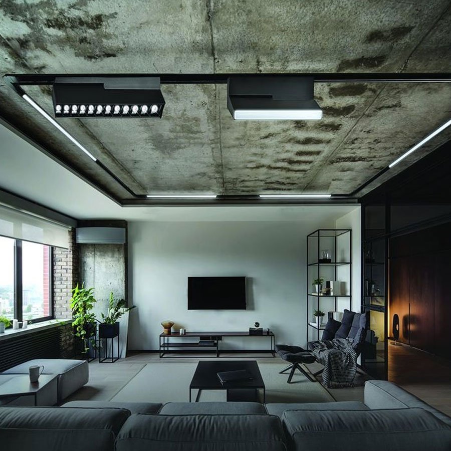 Донолюкс магнитный шинопровод встраиваемый