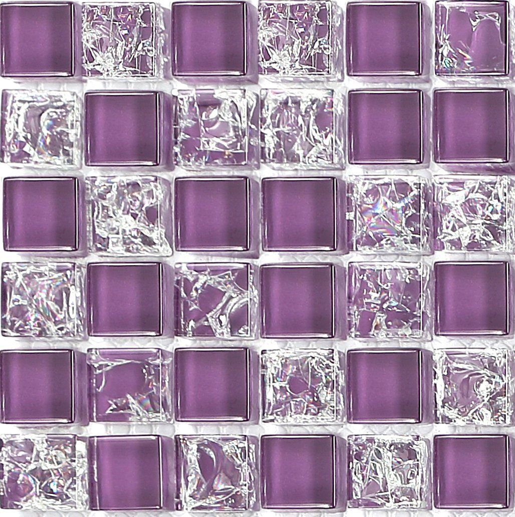 20х20мм мозаика Rose фиолетовая