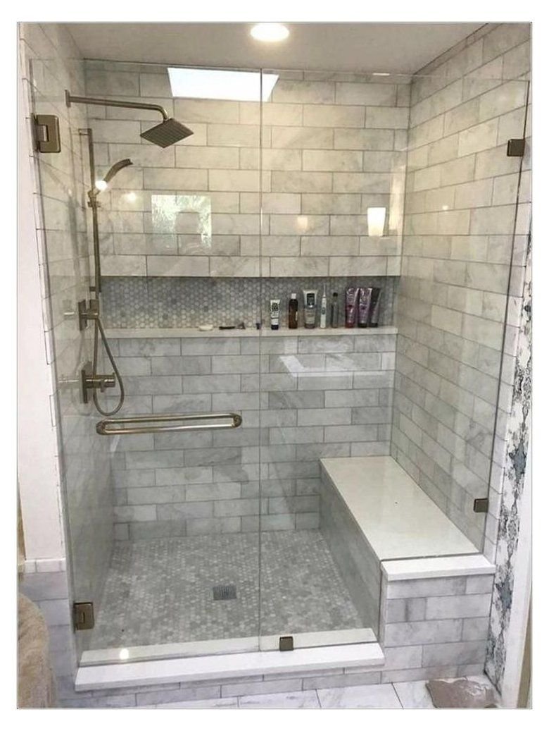 Душевая ванна из плитки