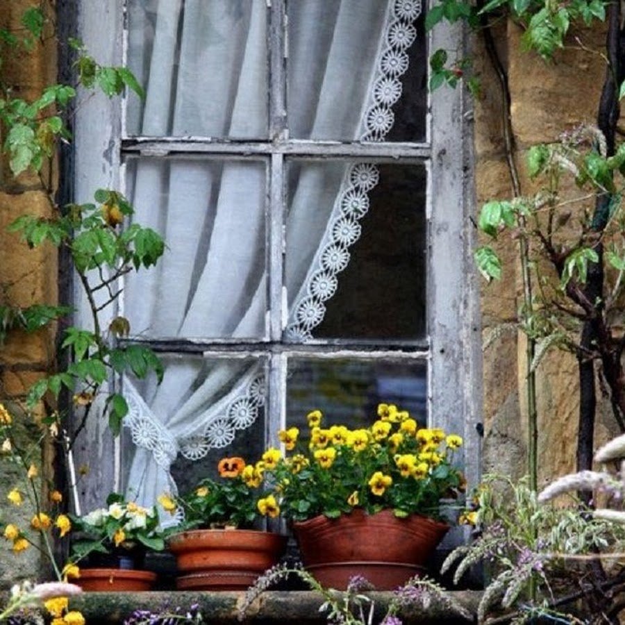 Окно в деревне