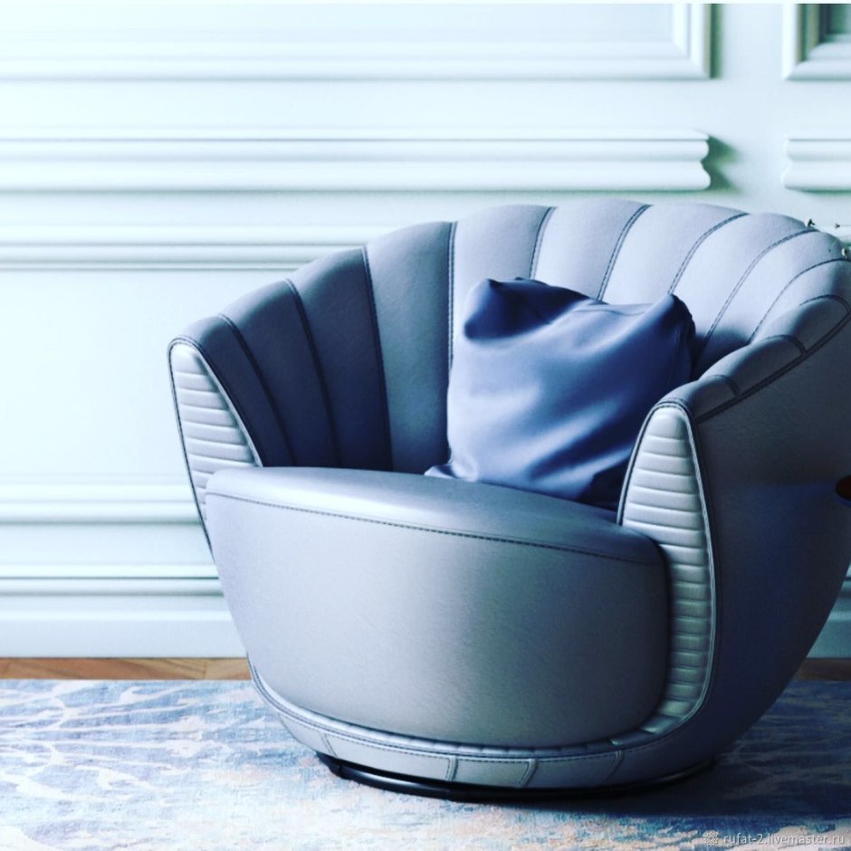Кресло модное дизайнерское круглое