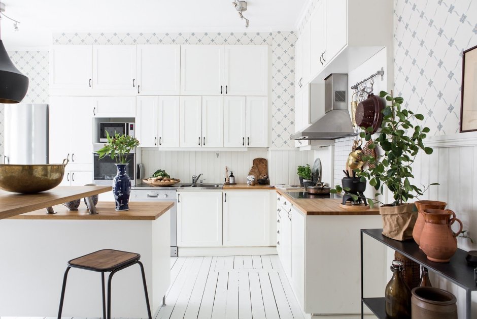 Кухонные гарнитуры в скандинавском стиле