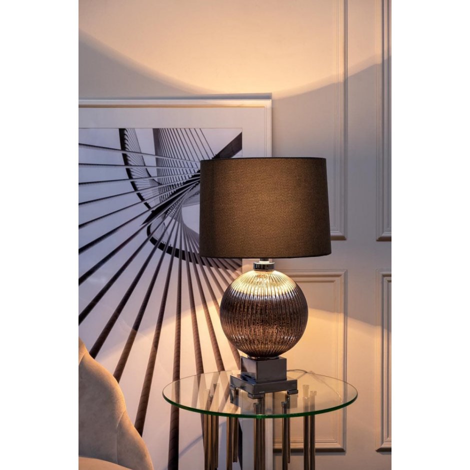 Стеклянная лампа Гарда декор