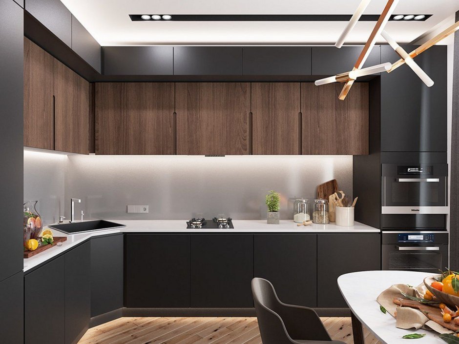 Кухни в минималистическом стиле 2022