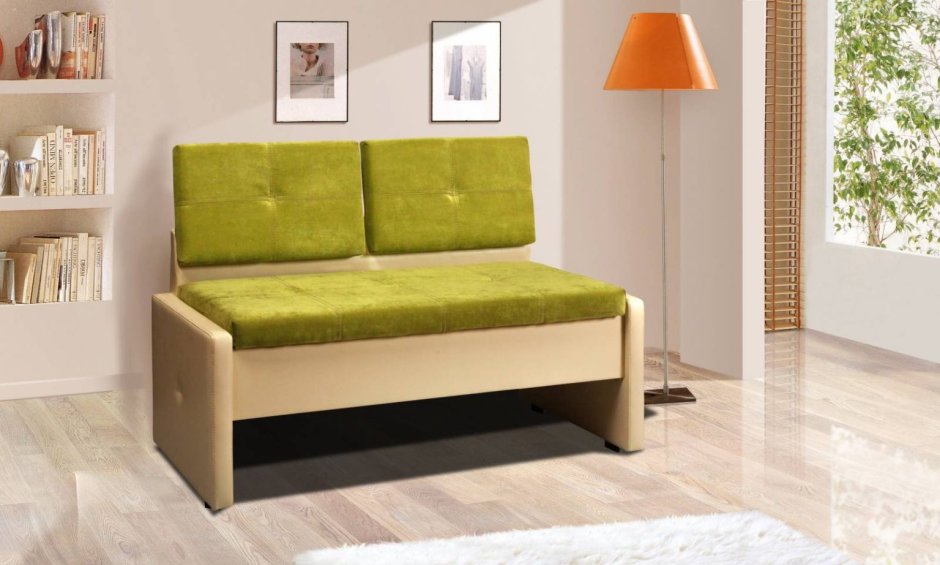 Кухонный диван секрет-4 со спальным местом (Браун капро)