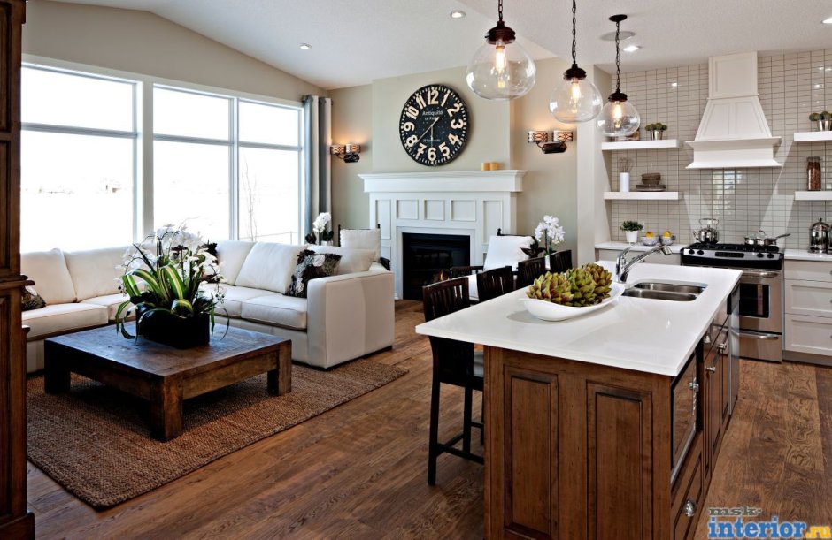 Загородный дом интерьер