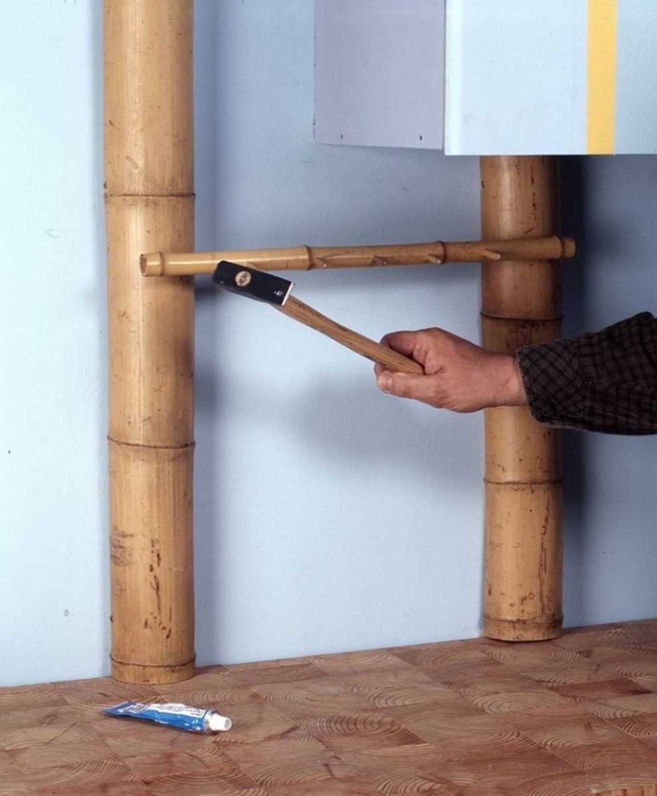 Декоративная труба для газовой трубы