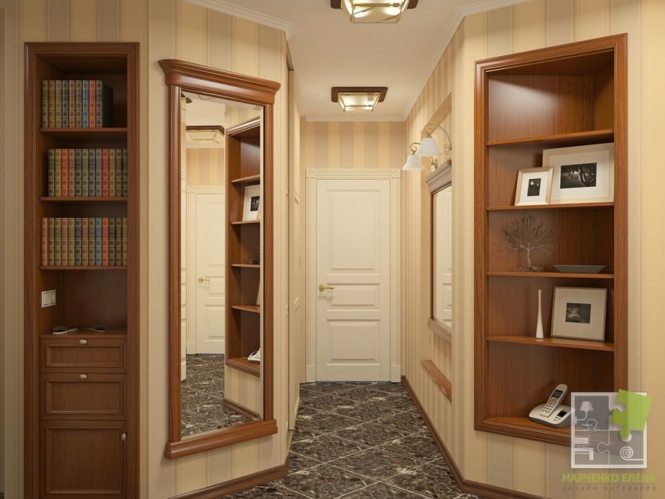 Стеллаж в гостиную