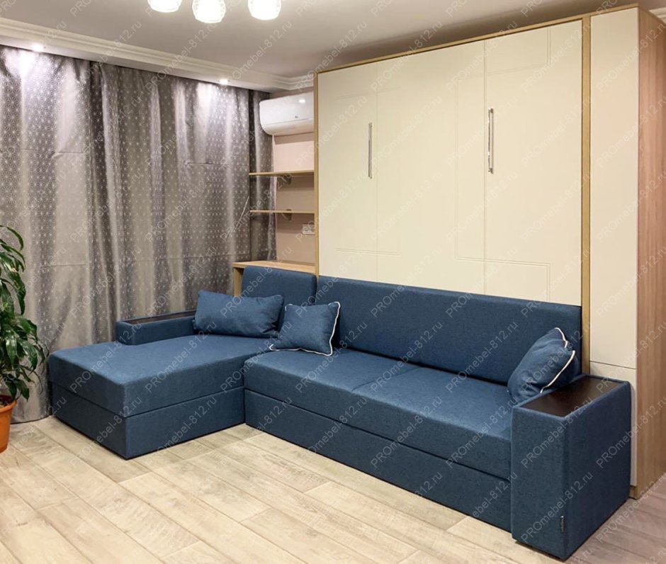 Подъемные кровати strong с диваном Lounge