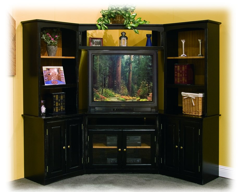 Угловая стенка для телевизора