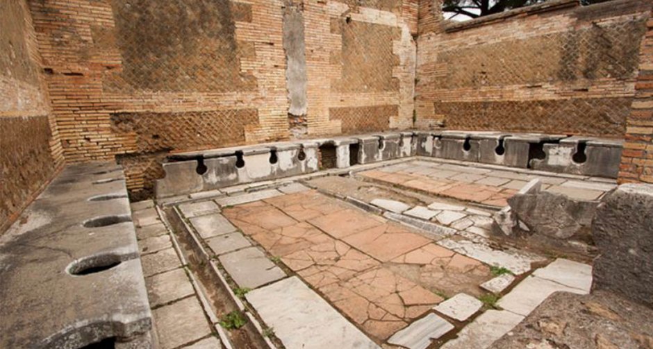 Туалет в английском стиле