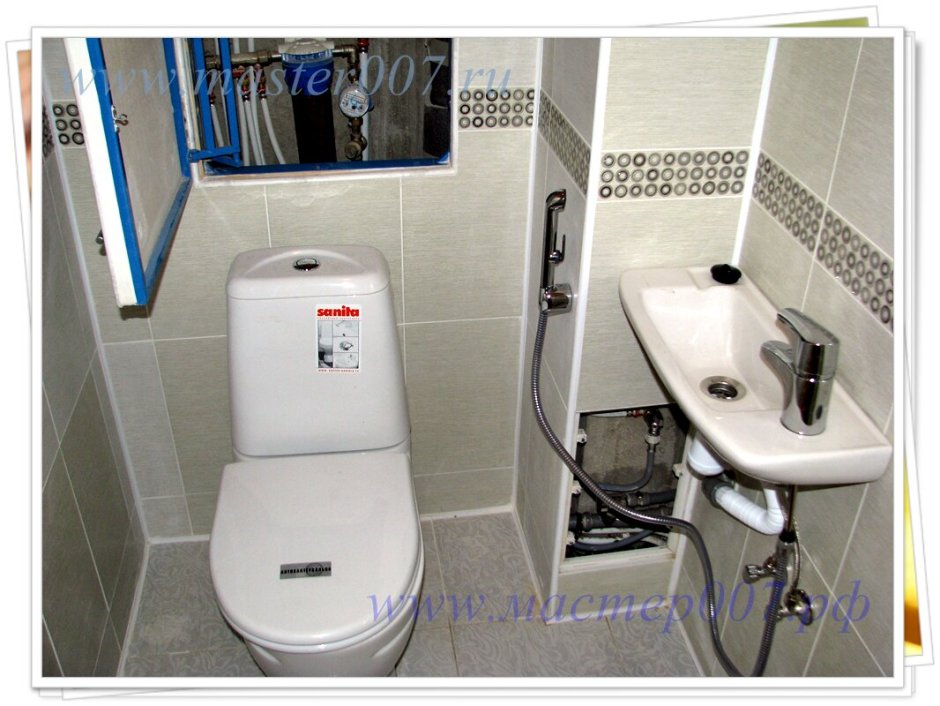 Гостевой санузел интерьер