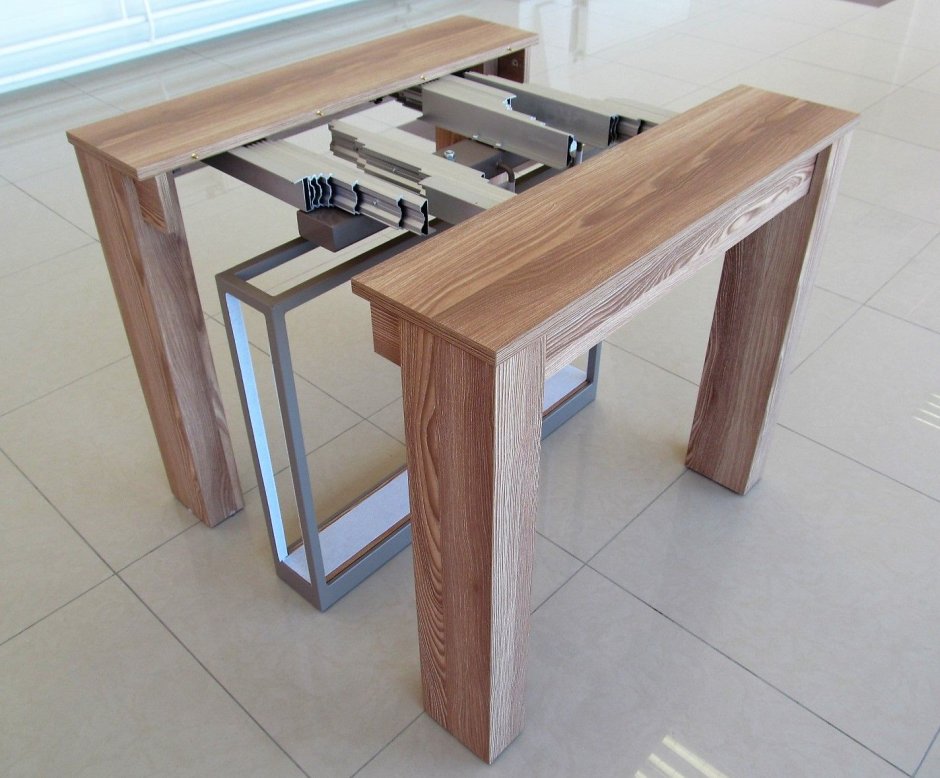 Стол-консоль b2432 белый дуб