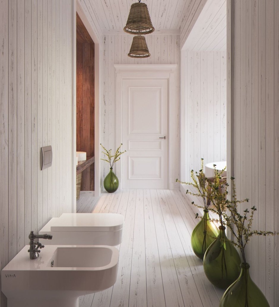 Вагонка в санузле