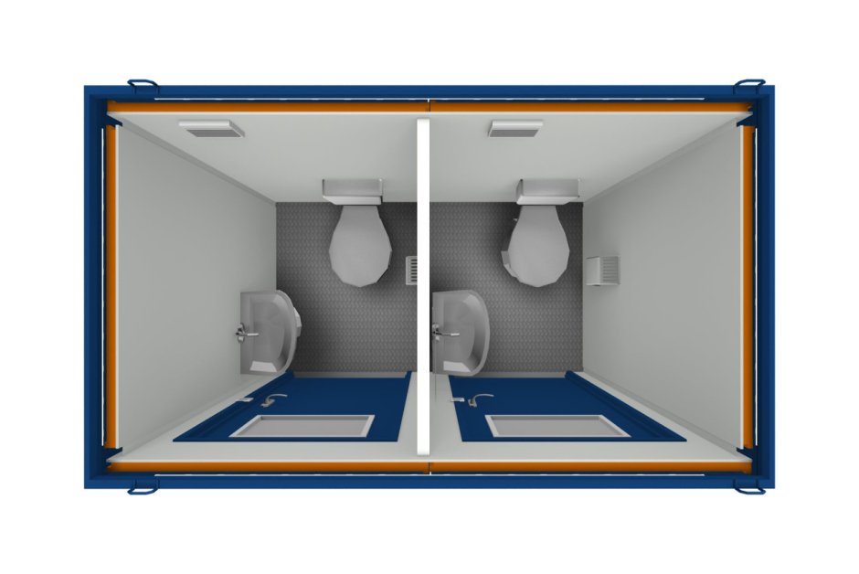 CONTAINEX сантехнический модуль