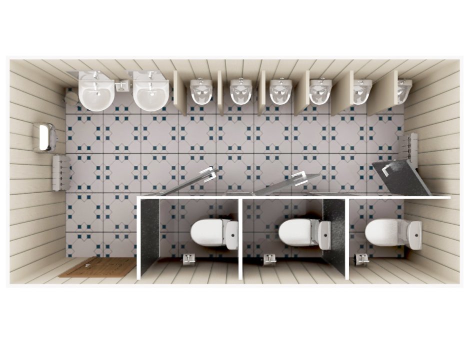 Туалетный модуль тм03и20