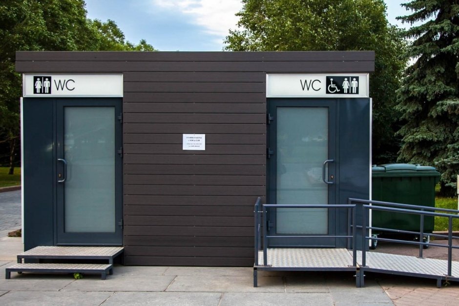 Туалетный модуль-павильон классика 302си-м