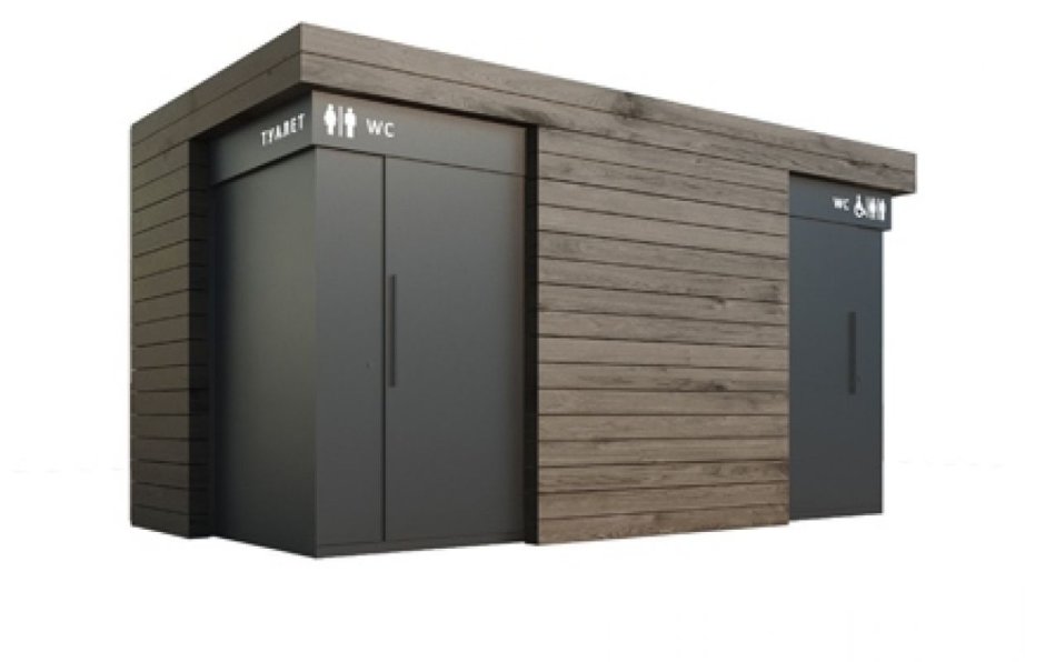 Туалетный модуль уличный туалет