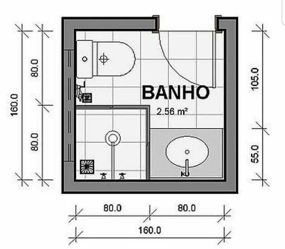 Душевая и санузел в сауне