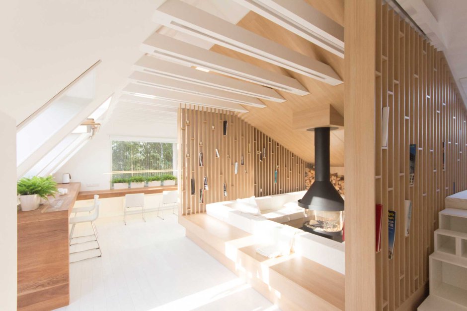 Фазенда мансарда в стиле Прованс