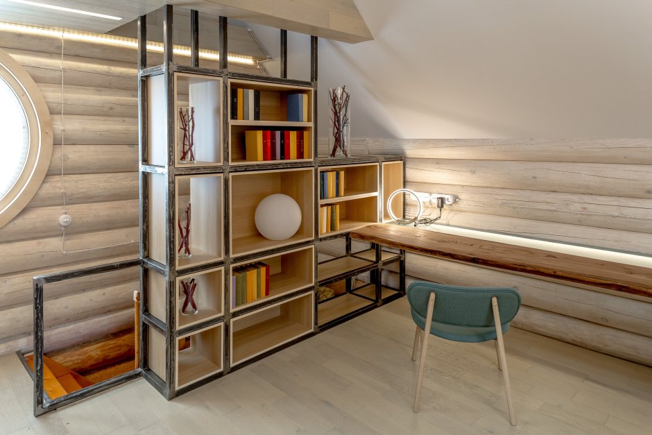 Перегородка на мансарде