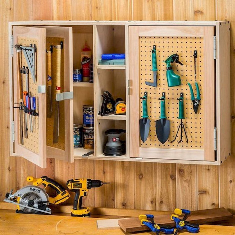 French Cleat Tool Wall