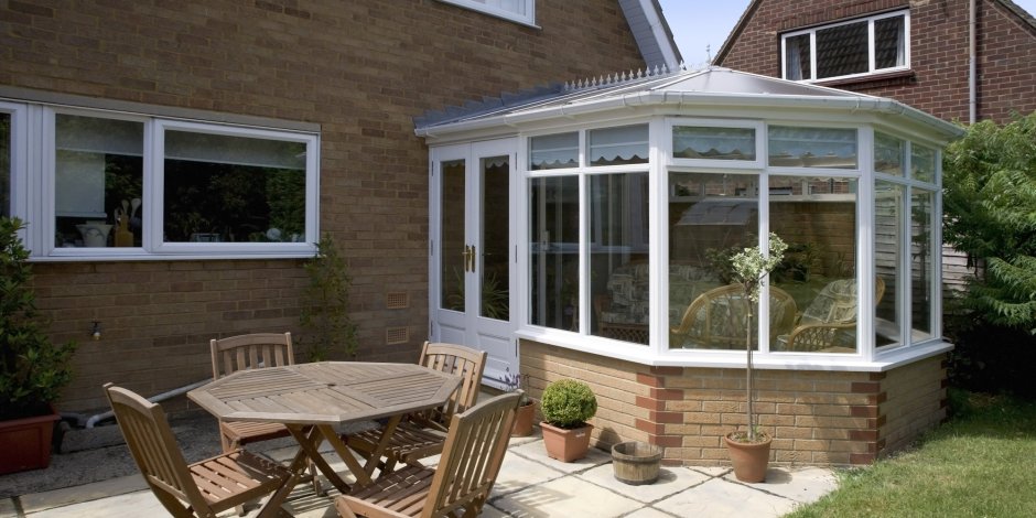 Веранда из пластика