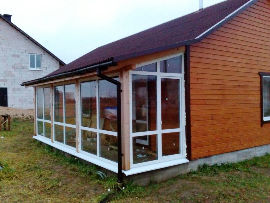 Остекленная терраса