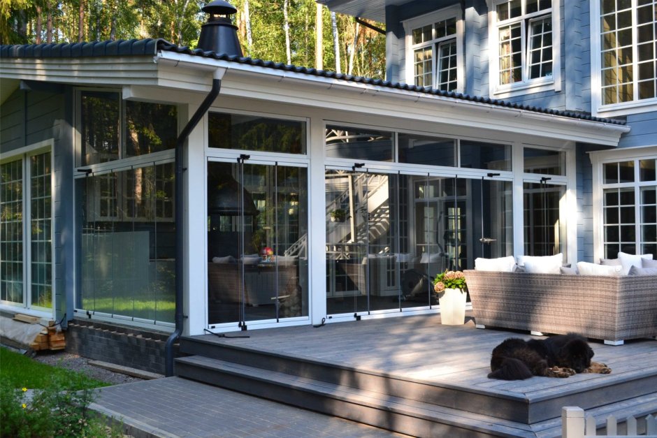 Застекленная веранда