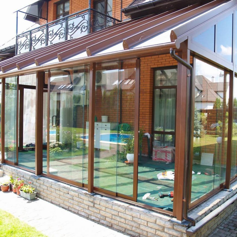 Открытое крыльцо веранда