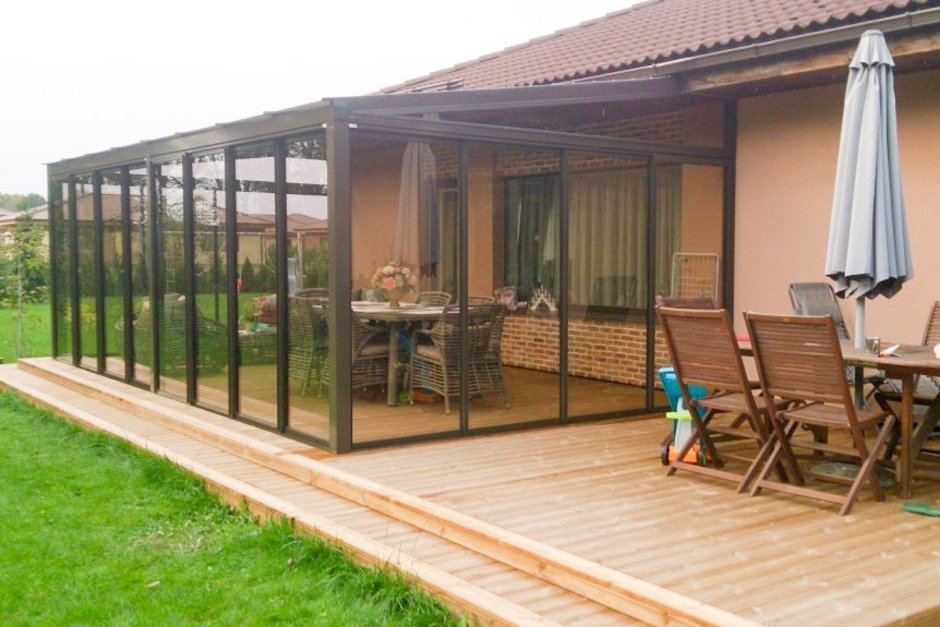 Остекление террас СИАЛ