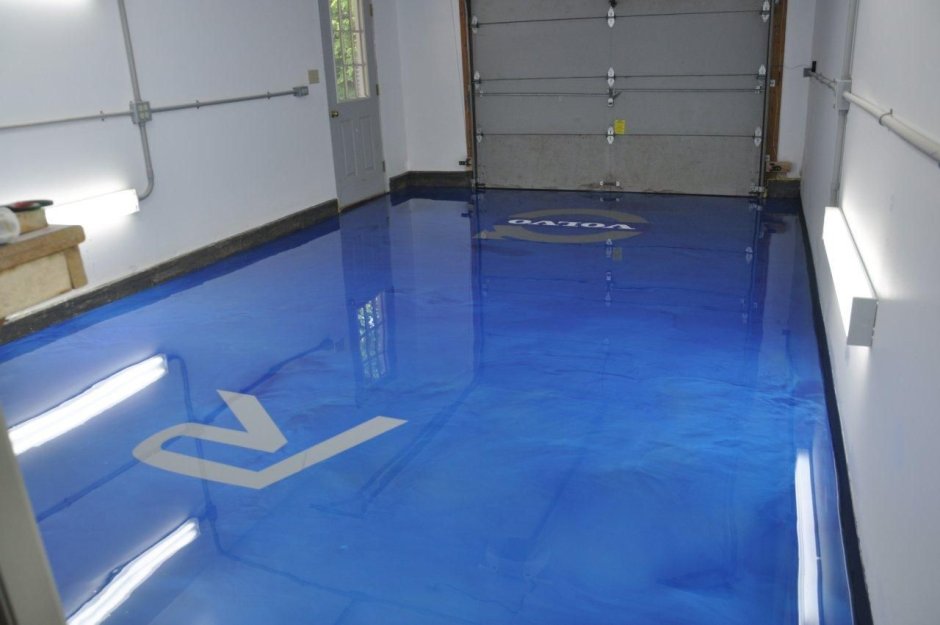 Эпоксидное покрытие для гаражного пола Garage Floor coating