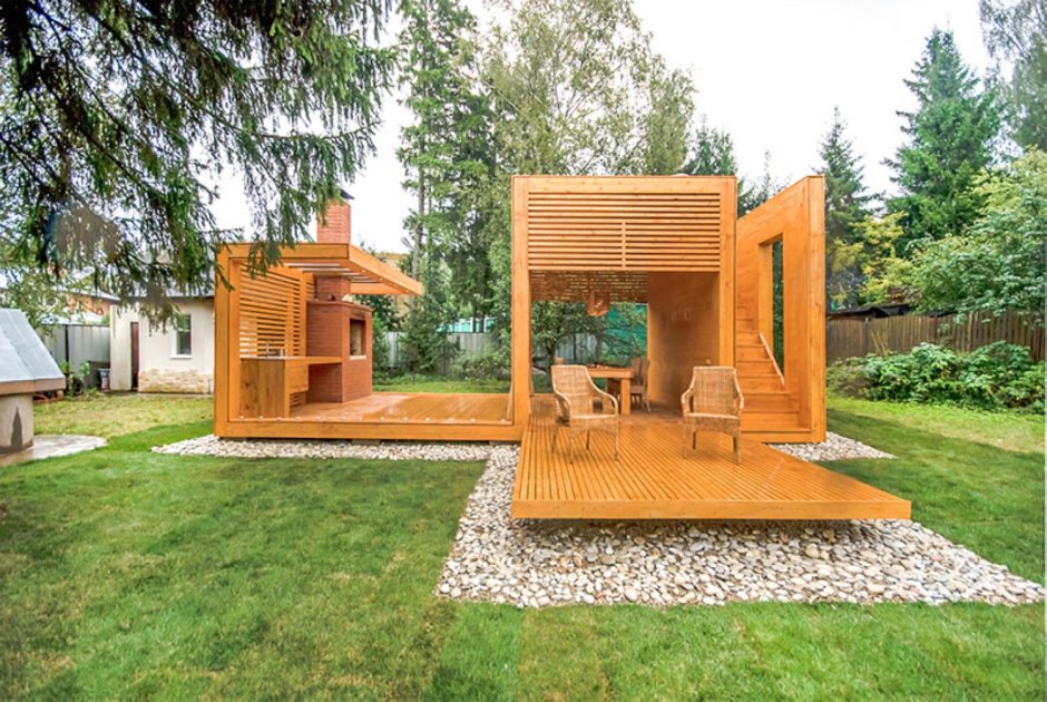 Двухэтажный детский домик