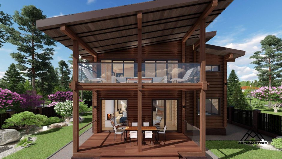 Домик из контейнера