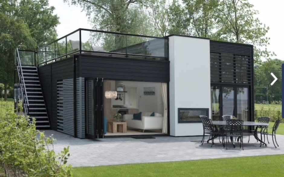 Двухэтажная беседка