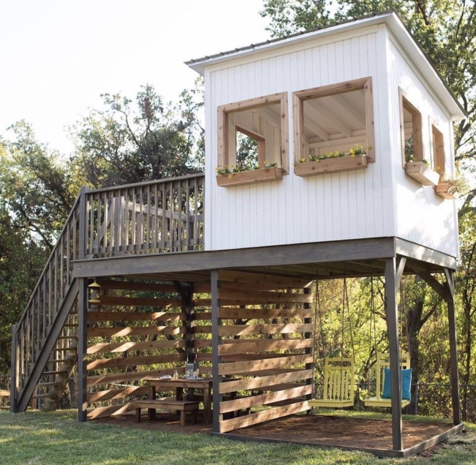 Необычный детский домик