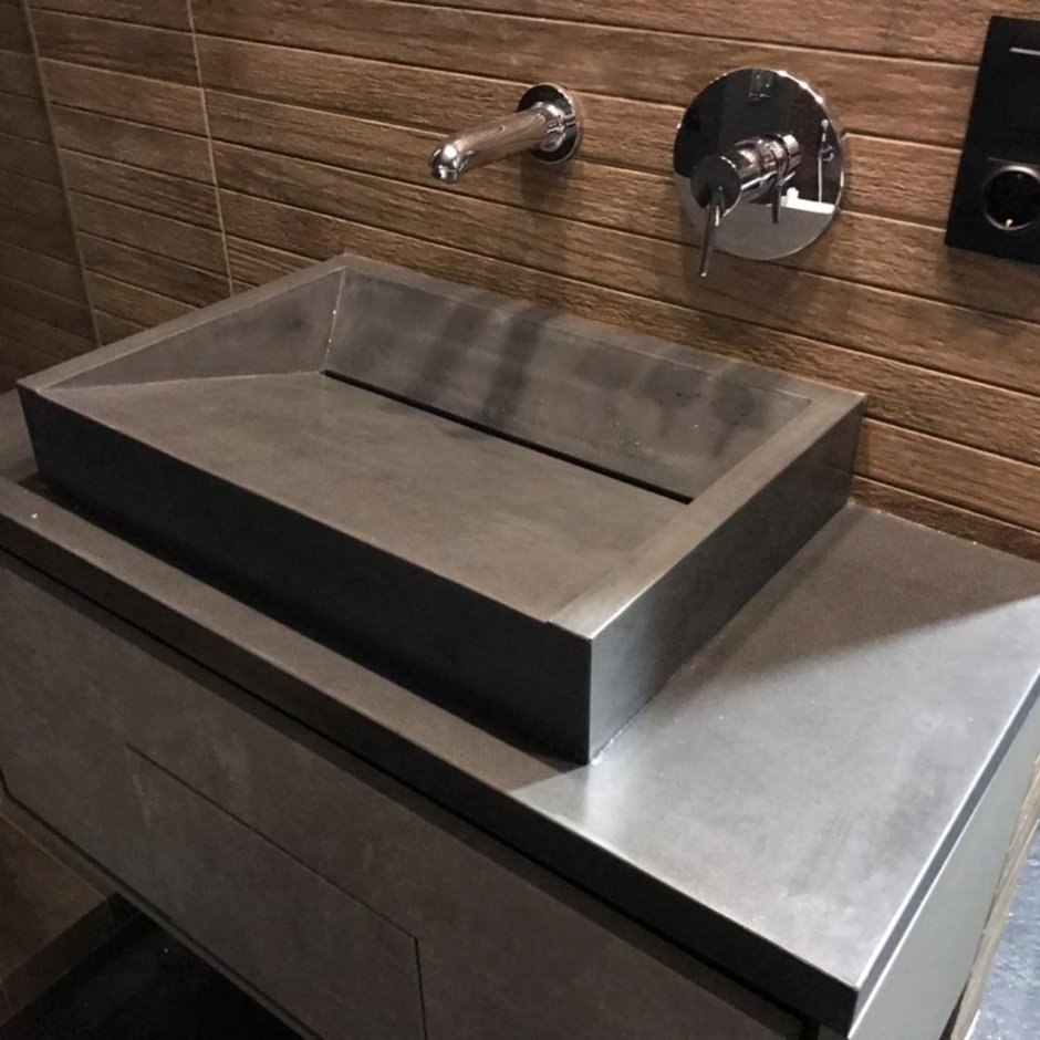 Раковина из керамогранита