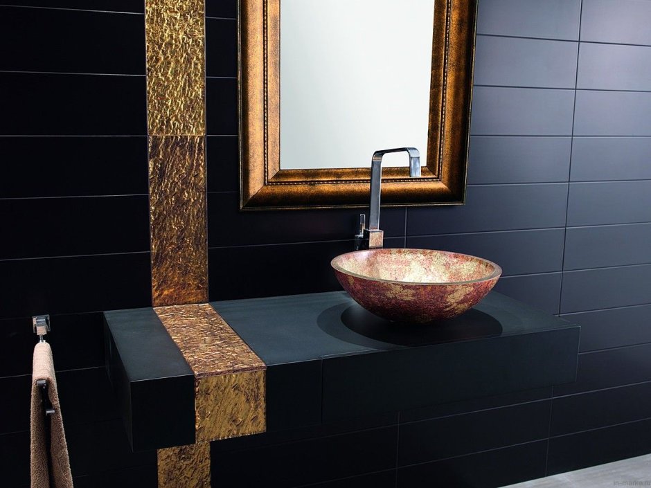 Столешница для раковины из плитки