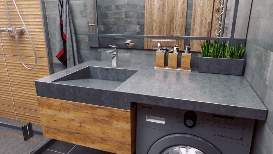 Callisto 101 накладная раковина из камня