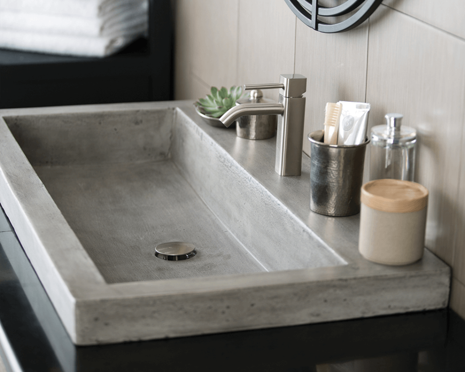 Раковина из плитки керамогранита