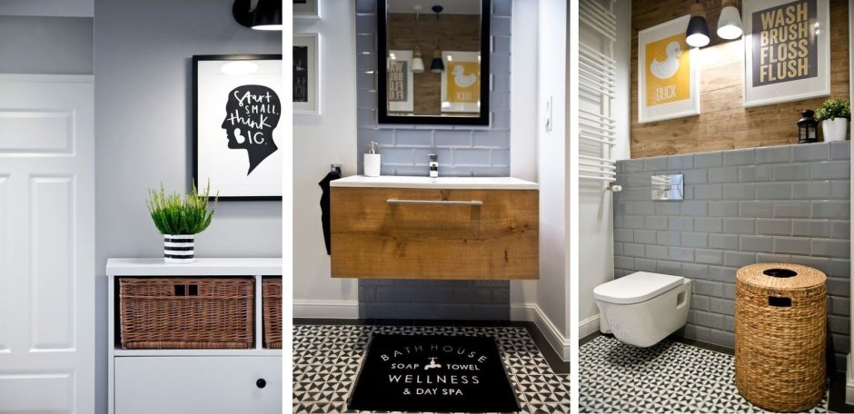 Деревянная тумба под раковину в ванную