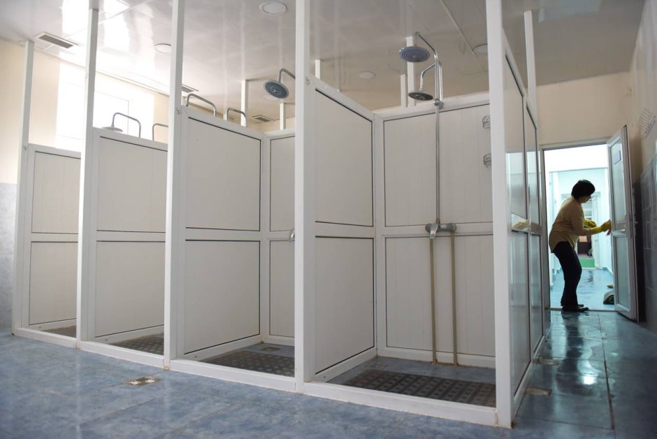 Душевая на производстве