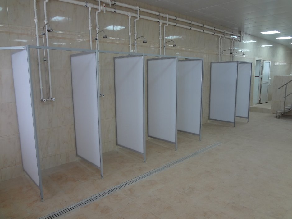 Перегородка ПТК спорт душевая 900x2000