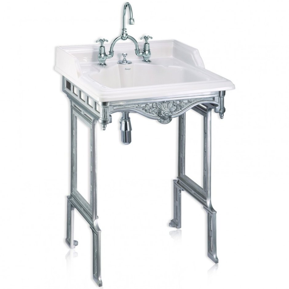 Раковина с пьедесталом 51.5 см Burlington Edwardian b8l+t21achr