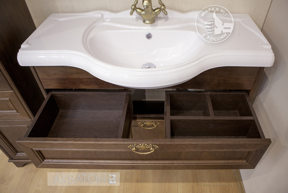 Тумба с раковиной Акватон Идель 85
