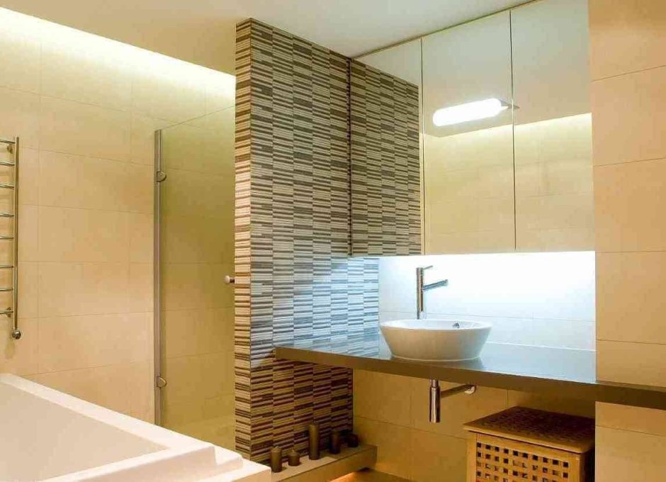 Декоративные перегородки в ванной комнате